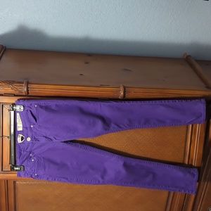 Purple Skinny Jeans